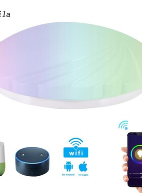 Smart cWifi LED ceiling light led light 48W D=34cm Compatibl