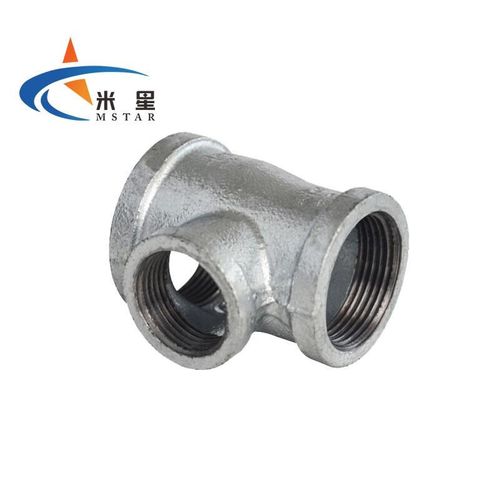 米星(MSTAR)MlX-106镀锌等径三通玛钢管件等径三通消防管件国标DN