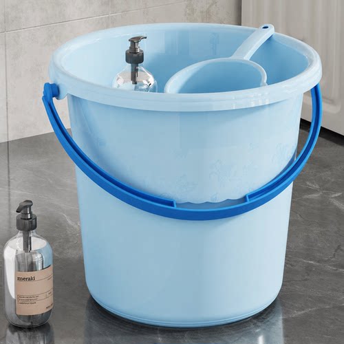 水桶家用储水用加厚塑料桶洗衣手提小水桶学生宿舍用脸盆收纳桶