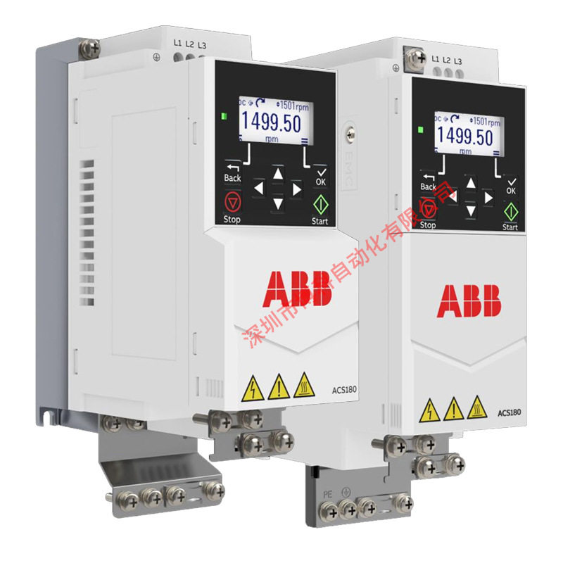 ABB变频器ACS180-04N-07A2-4 2.2KW/5.6A 3相380V全新原装