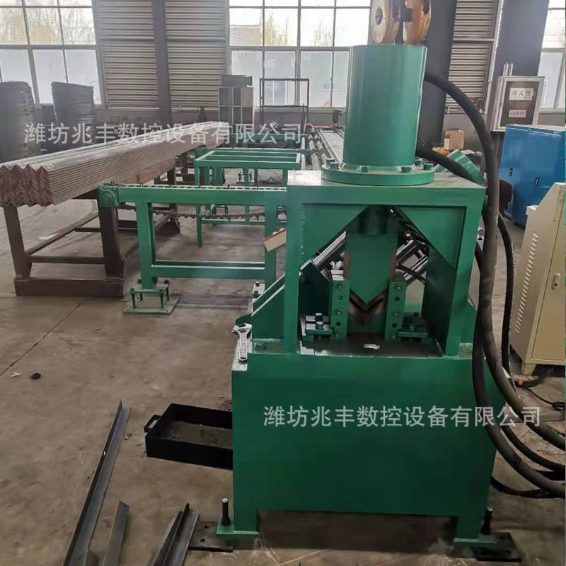 扁铁液压冲孔设备电力横担桥架配件钢模板桥梁模板扁铁自动冲孔机