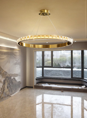MODERN 水晶吊灯 轻奢客厅餐厅卧室简约个性后现代设计师创意LED