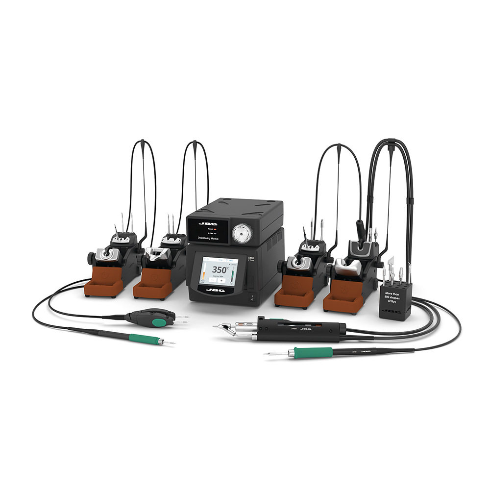 西班牙 JBC DMPSE-2QB 4个工具的带电动泵 返修拆焊台
