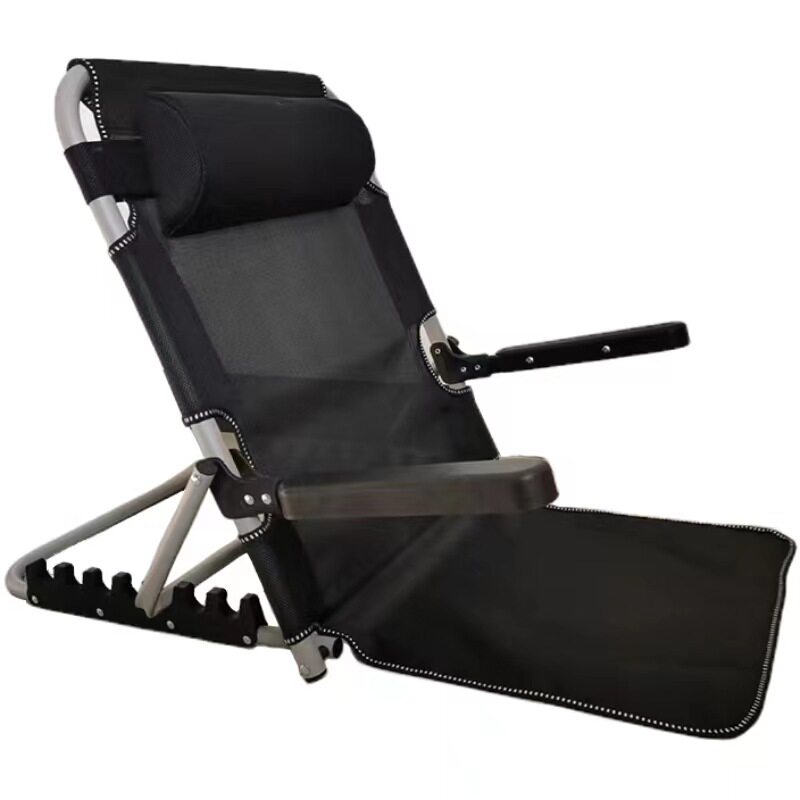 2026床上用靠背椅子可调节折叠懒人沙发躺椅老人卧床上靠背垫支撑