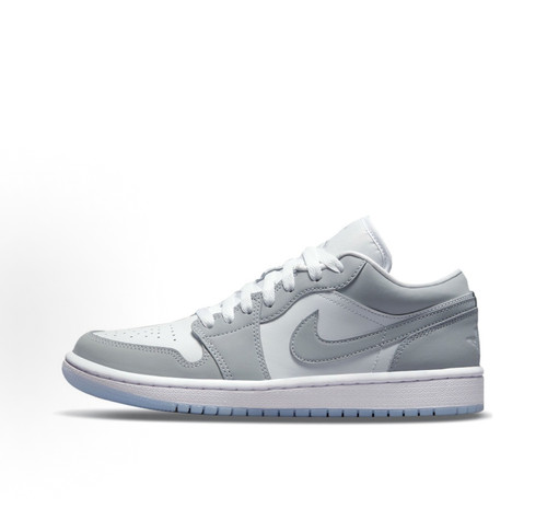Air Jordan 1 Low 白灰复古低帮鞋 特价断码DC0774-105 广东lz仓