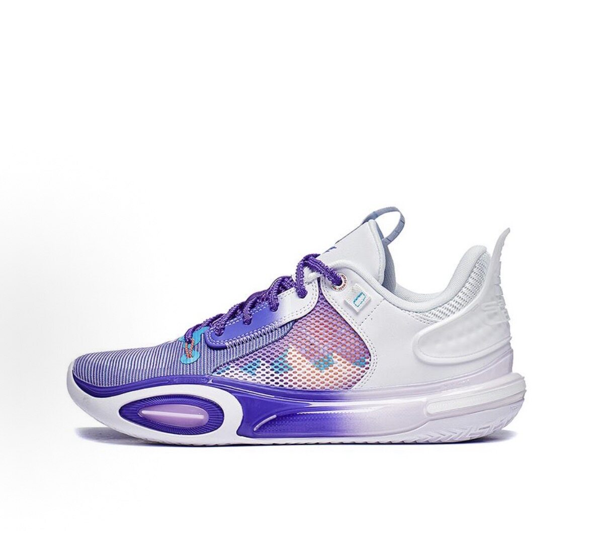 韦德之道全城11篮球鞋男款紫色特价断码ABAT031-3杭州cj仓