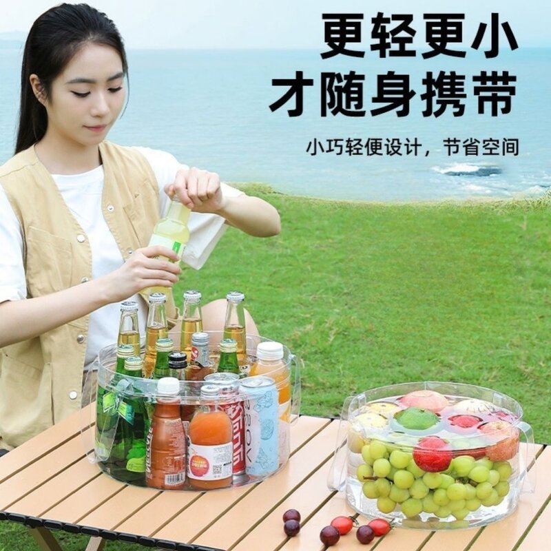 旅行户外出差便携式可折叠水盆洗脸洗漱洗衣露营大号储水桶