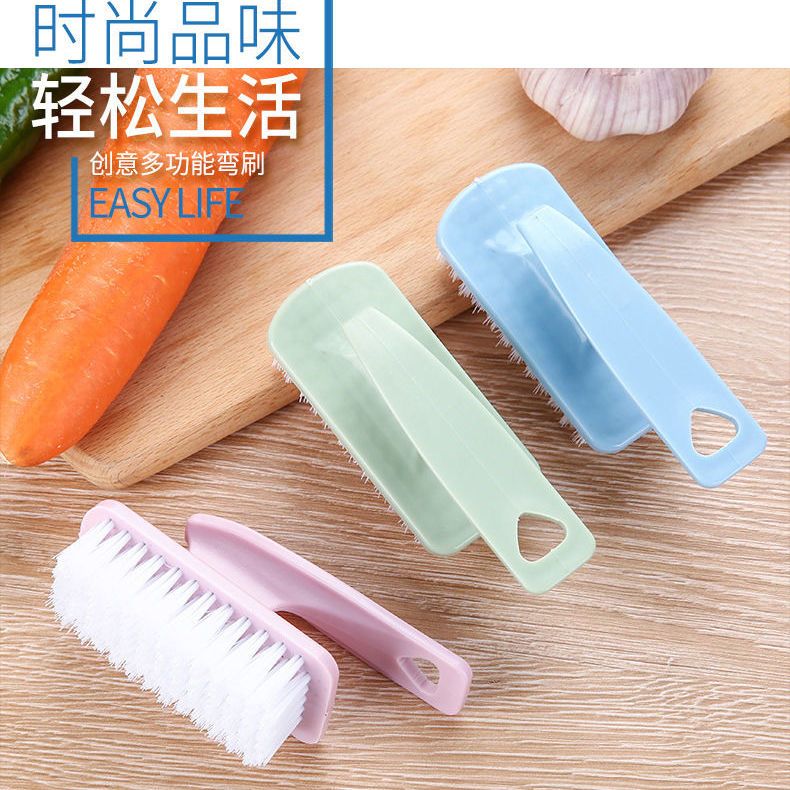 家用衣物鞋履瓜果蔬果清洁刷小巧手柄多用小龙虾专用清洗刷子