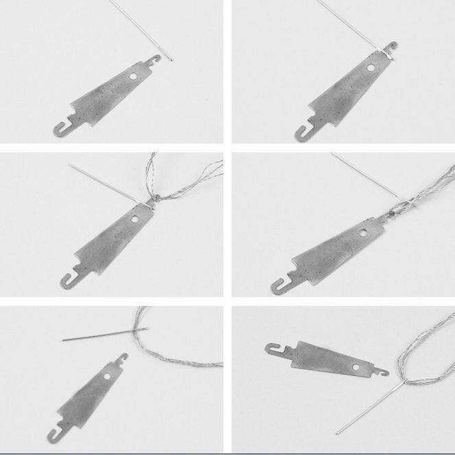 钢片勾线十字绣手工刺绣工具穿针引线器专用穿针器