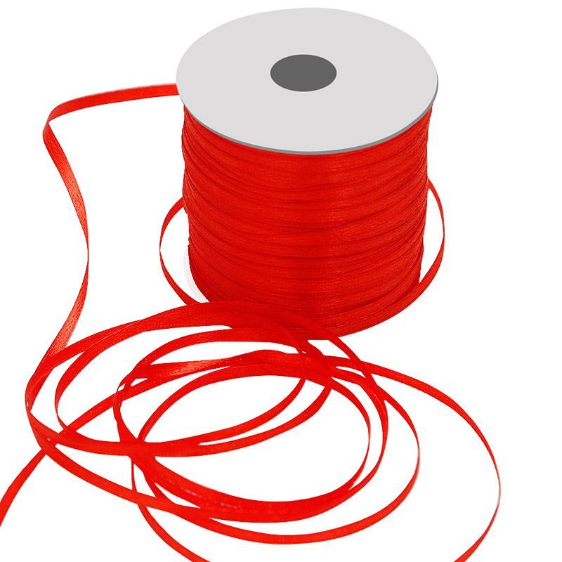 红色丝带包装绸带婚庆装饰红布条绑气球挂灯笼拉旗书签红色细绳子