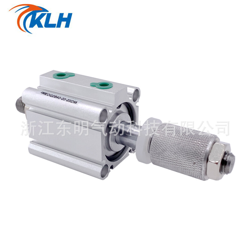 可调节薄型气缸CQ2B/CDQ2B40X20-XC8/20 口罩机专用气缸