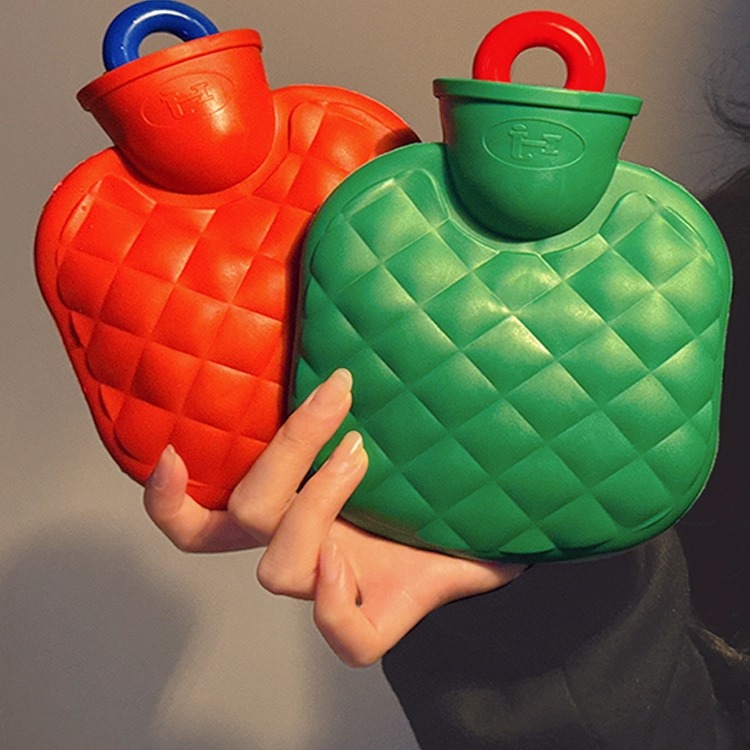 热水袋注水毛绒防爆暖水袋