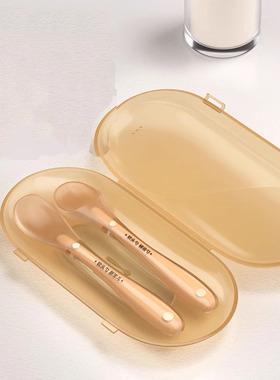 Ckbebe宝宝硅胶勺子新生婴儿喂水小勺子儿童餐具吃饭辅食硅胶软勺