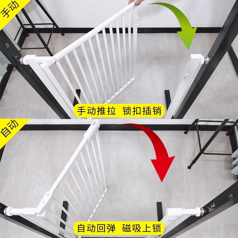 热销宠物围栏防猫门栏拦猫咪狗狗栅栏护栏隔离栏杆挡板跳室内笼子
