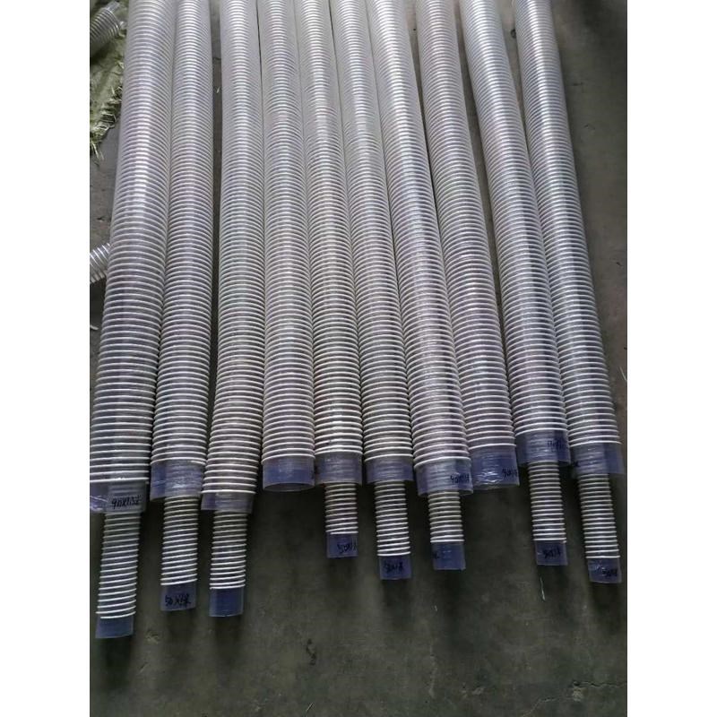 热销波纹管木工工业机雕刻伸缩风管软管通风管塑料透明pvc钢丝管