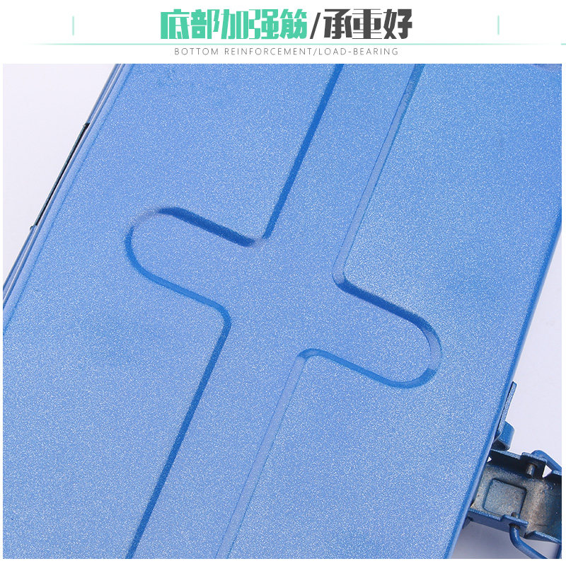 热销工具箱多功能储物维修手提式车载家用小号大号加厚铁皮收纳盒