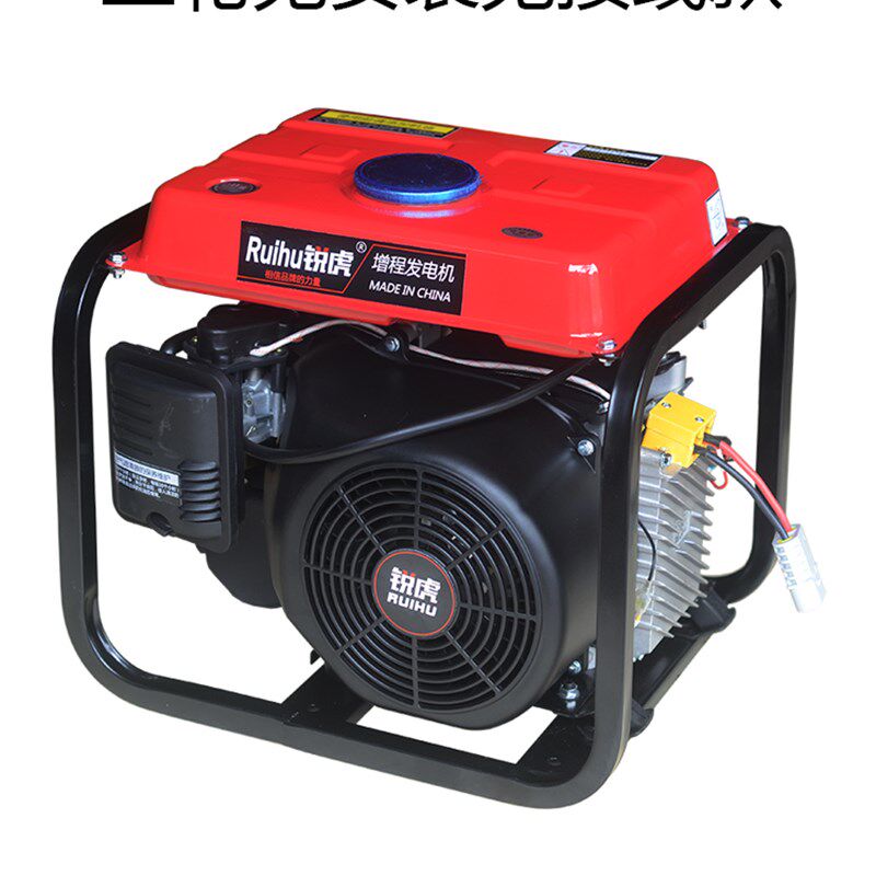 热销三轮车免安装款电动车增程器4KW5KW6KW7KW变频发电机48V60V72