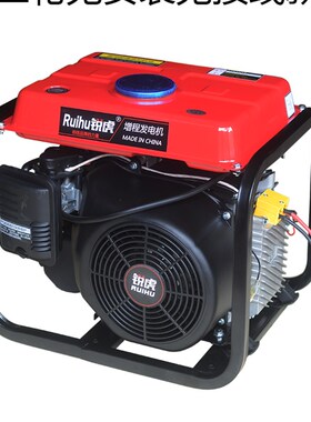 热销三轮车免安装款电动车增程器4KW5KW6KW7KW变频发电机48V60V72