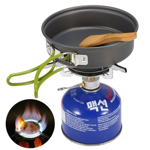 Stove Pot Pan Lightweight Bowel Outdoor PlastiUc Aluminum