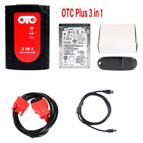 OTC Scanner GTS TIS3 OTC PLUS 3 in 1 With HDD Y汽车故障检测