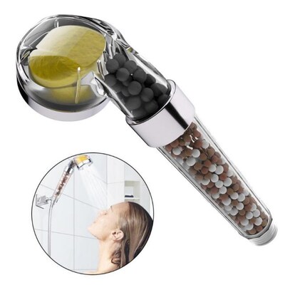 1 Set Lemon Ajromatherapy Filter Shower Head High Pressure S
