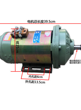 三轮车花键轴直流有刷48V60VG72V水电瓶三轮电动车电机
