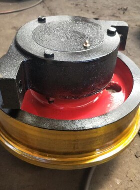 行车轮单双梁起重k机行车轨道排查表车轮500130从动铸钢车轮组