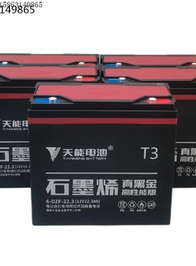 6-DZF-22.3黑金T3电池电动车电B瓶 石墨烯电池 72V22(6块装) 北京