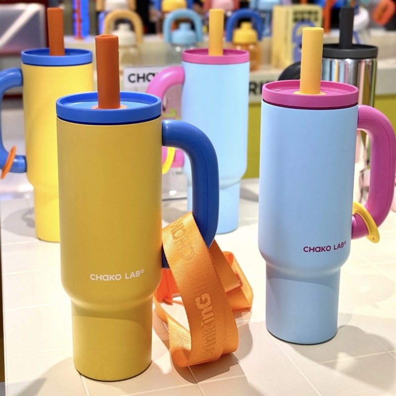 chakaolab和序巨无霸吸管保温杯大容量水杯车载送礼物冰霸杯霸王