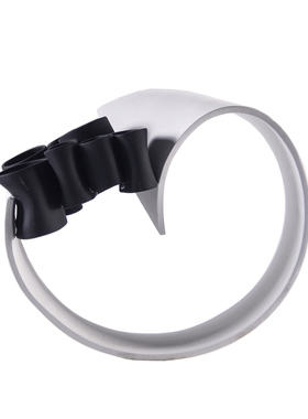 极简现代北欧f陶瓷环形插花器创意摆件家居样板房间售楼部客厅装