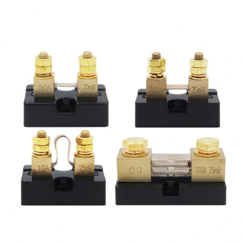 FL-1a5美式分流器 10A-500A精度0.25级 50MV 75mV 100MV直流分流