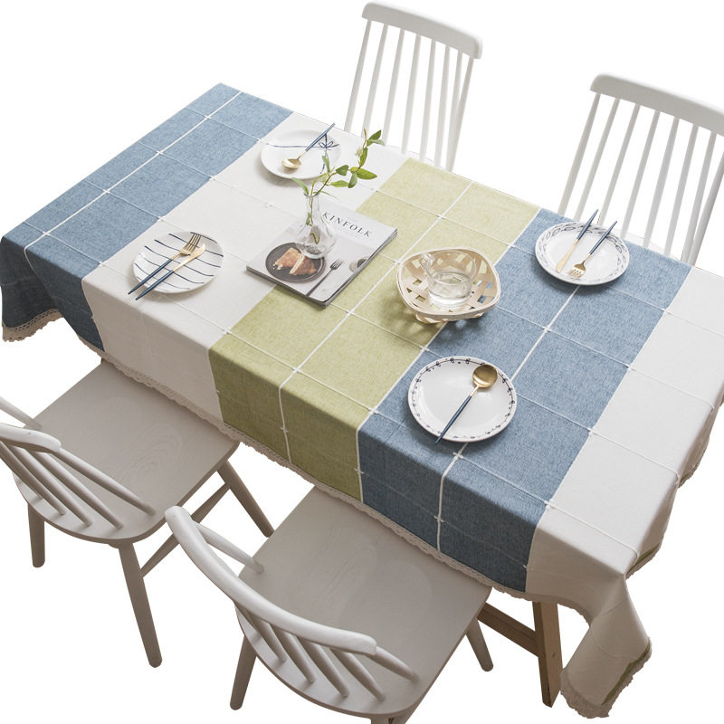 ins北a欧风长方形棉麻桌布蕾丝流苏餐桌布正方形茶几台布,居家布艺,桌布,淘宝优惠券,粉丝福利购,淘宝优惠卷
