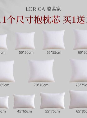 【直播推a荐】V7HM7抱枕芯内胆45 50 60客厅沙发靠枕腰枕靠背垫套