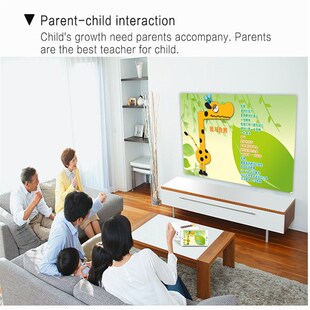 YG200 cLED Protable Projector Focus Lens 1080P 3D Visual 80-