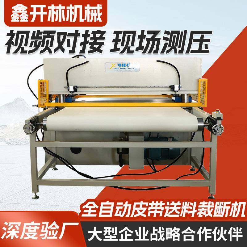厂家供应精密四柱裁断机全自动皮带送料裁断机面膜卷材下料机,纺织面料/辅料/配套,皮革加工设备,淘宝优惠券,粉丝福利购,淘宝优惠卷