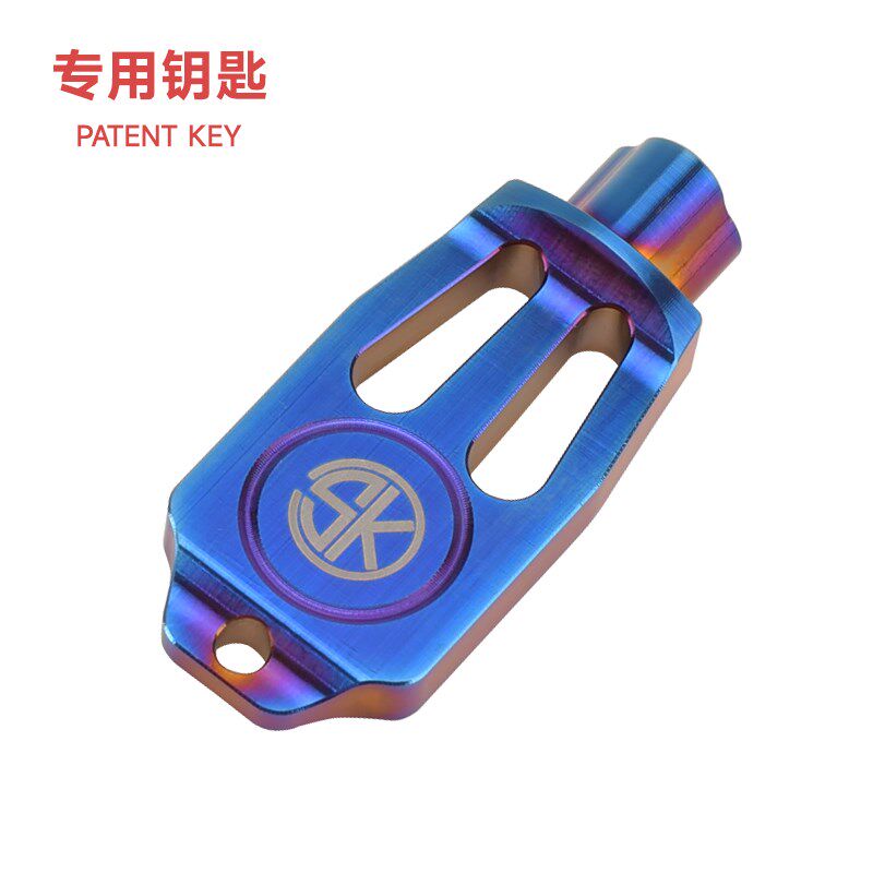 适用川崎忍者Ninja400/650 异兽小火神ZL900改装防盗机油螺丝盖帽