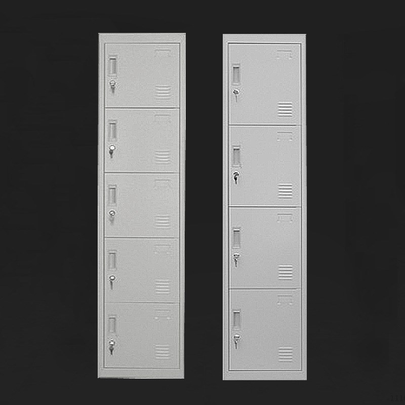 更衣柜员工柜二三四五六门带z锁铁皮柜文件柜宿舍健身房单门