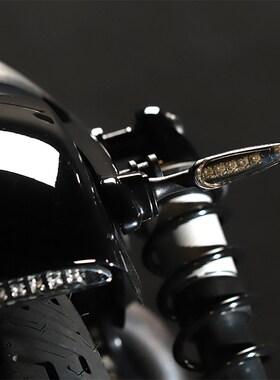 Goods哈雷Nightster夜行者975改装前后LLED迷你转向灯黑色安装支