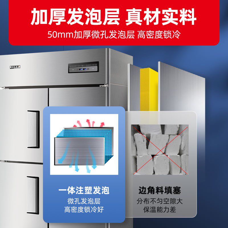 星星BCD-960YE双门冰箱960升一级能效V直冷家用大容量