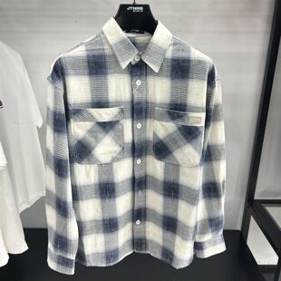 街头男人帮正品2025秋季新品男装衬衣外套AC1699374