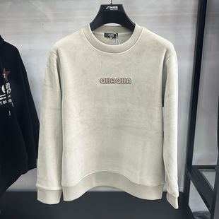 街头男人帮正品2025冬季新品男装加绒卫衣AD0379503