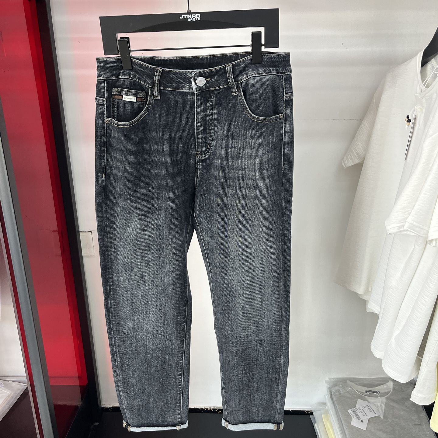 街头男人帮正品2026年秋季新款男士牛仔裤BC0159533