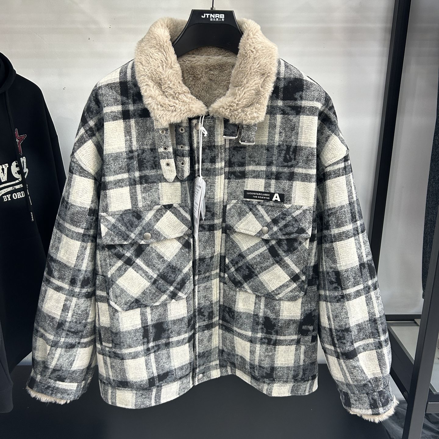 街头男人帮正品2025冬季新品男装派克服AD3200071