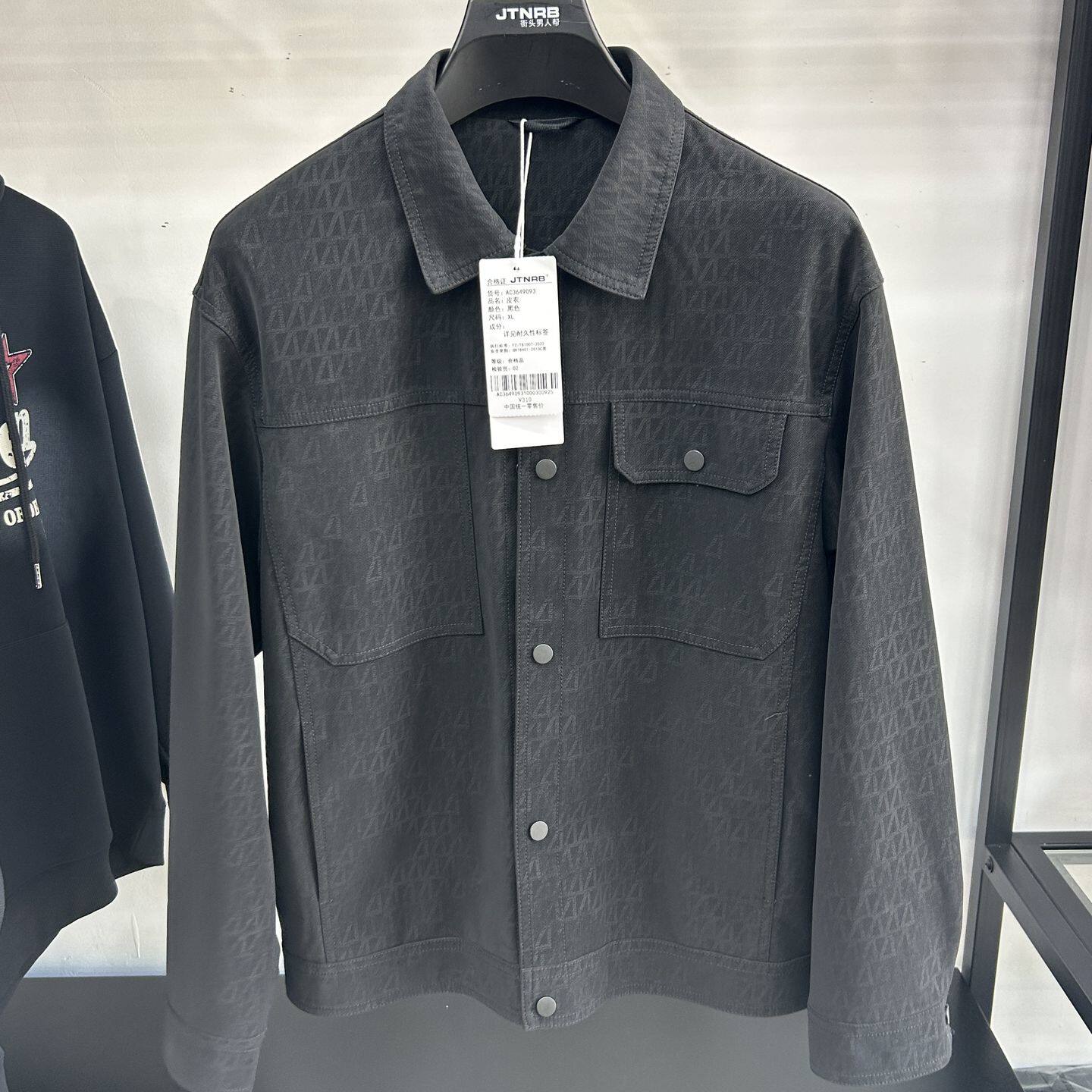街头男人帮正品2025秋季新品男装皮衣AC3649093
