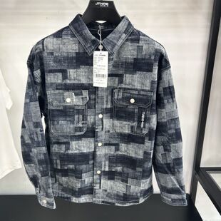 街头男人帮正品2025秋季新品男装牛仔外套AC3296802