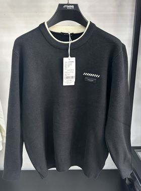 街头男人帮正品2025冬季新品男装加绒毛衣AD1929282