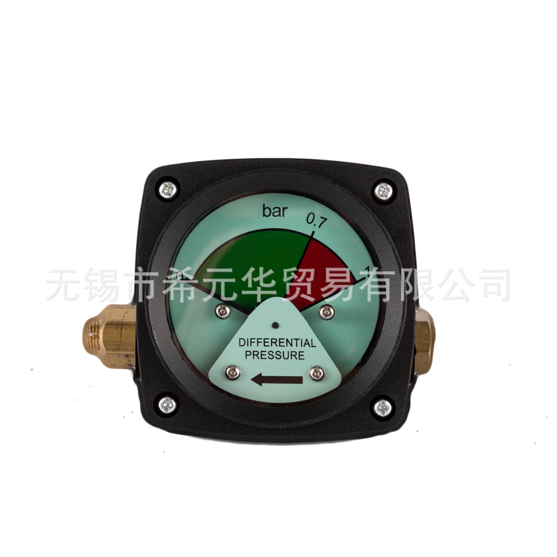 厂家供应 管路式压差表 过滤器配件 压差表 压力表 大量现货速发