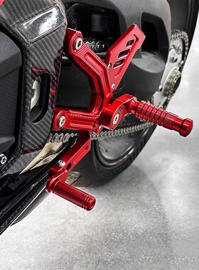 适用钱江赛921 Super921  改装H竞技升高脚踏战斗坐姿挂档杆总成