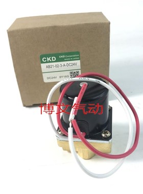 CKD电磁阀AB21-h01/02-2/3/5/A/-AC220V-AC110V AB21-02-3-A-DC24