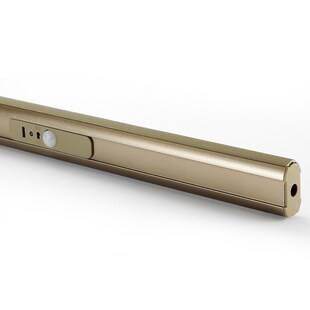 智能人体感应加厚衣通杆衣柜leAd灯挂衣杆杆配件充电衣通固定